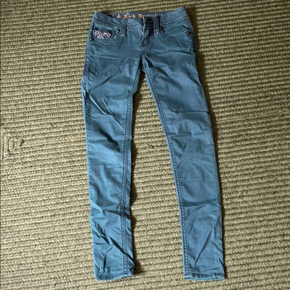 Rock revival skinny jeans size 25